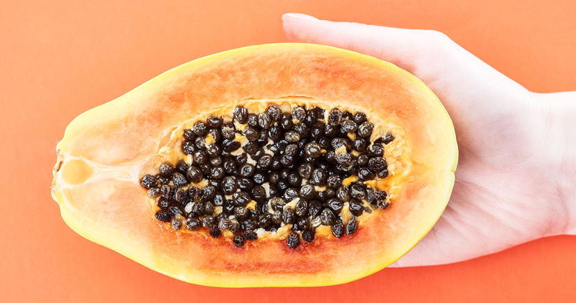 homemade papaya face mask