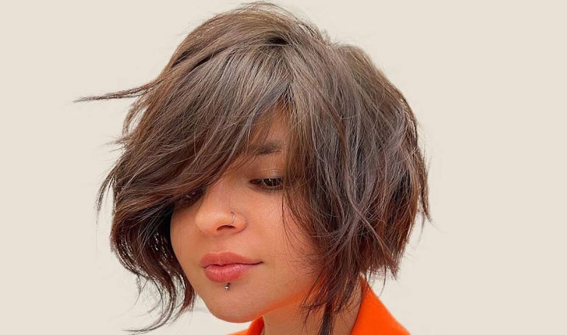 Layered Bob and Bangs